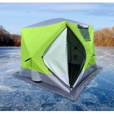 Зимняя палатка КУБ трёхслойная 4-угольная MC-2018 (2,1 x 2,1)